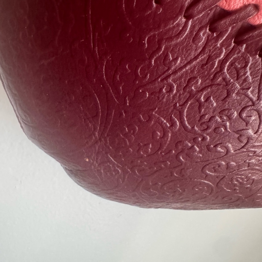 Sharif Two-Tone Pink Leather Hobo Bag - Picture 4 of 8